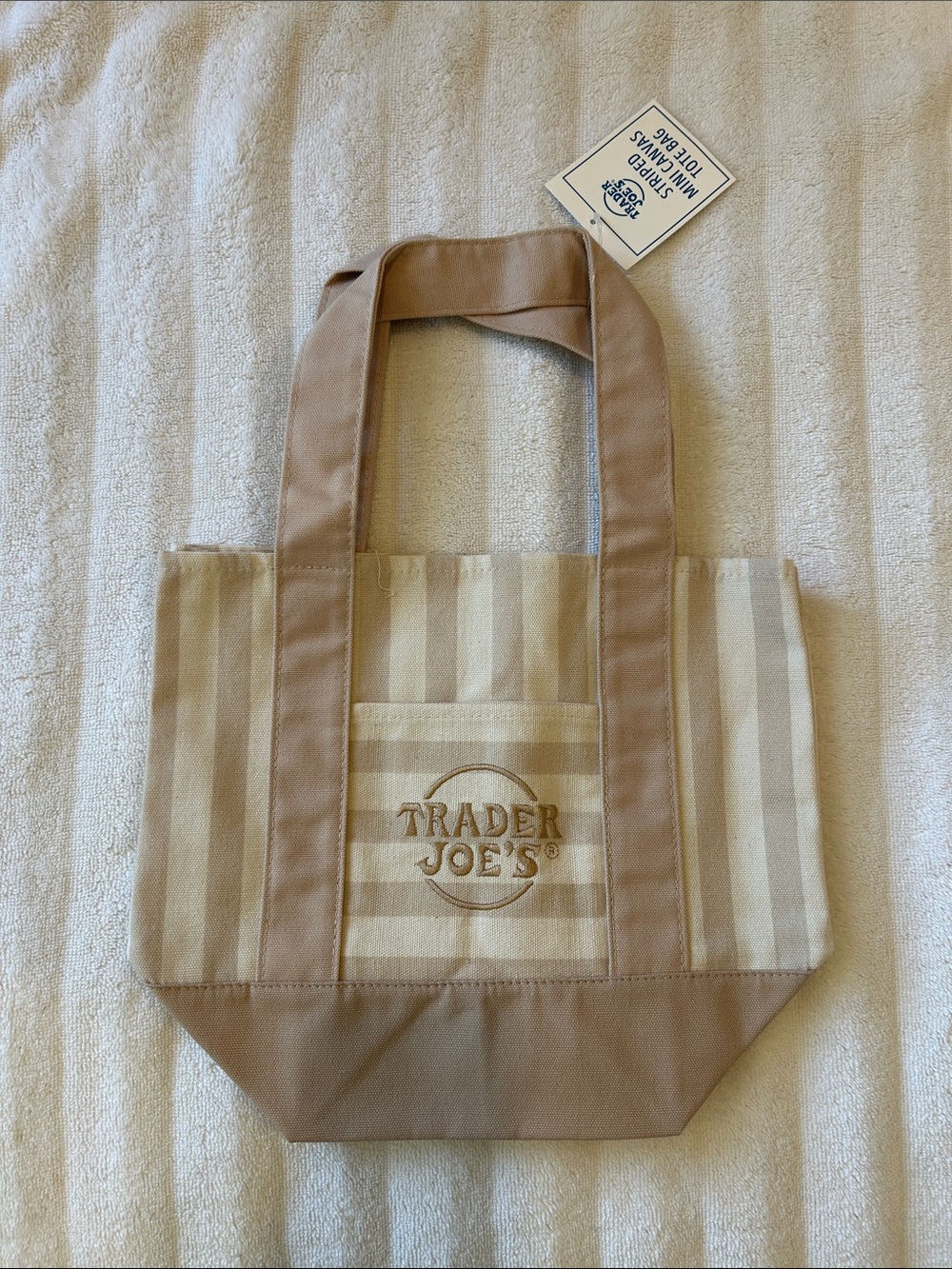 Trader Joe’s Mini Tote Bag - Tan